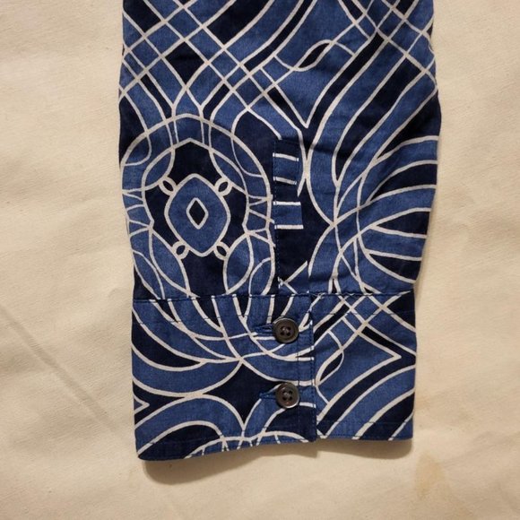 Colourful Print Ann Taylor size 8 shirt - Picture 4 of 8